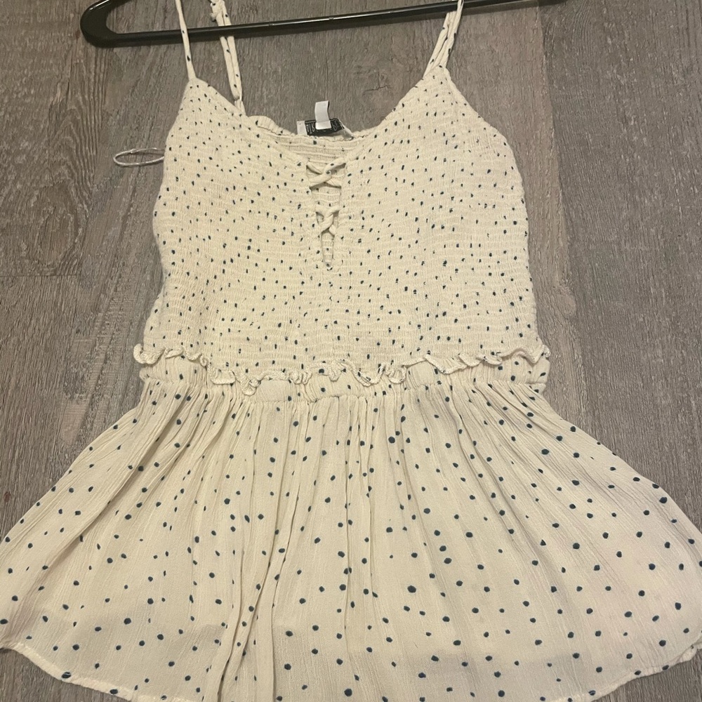 SOLD!!! Polka dot cami